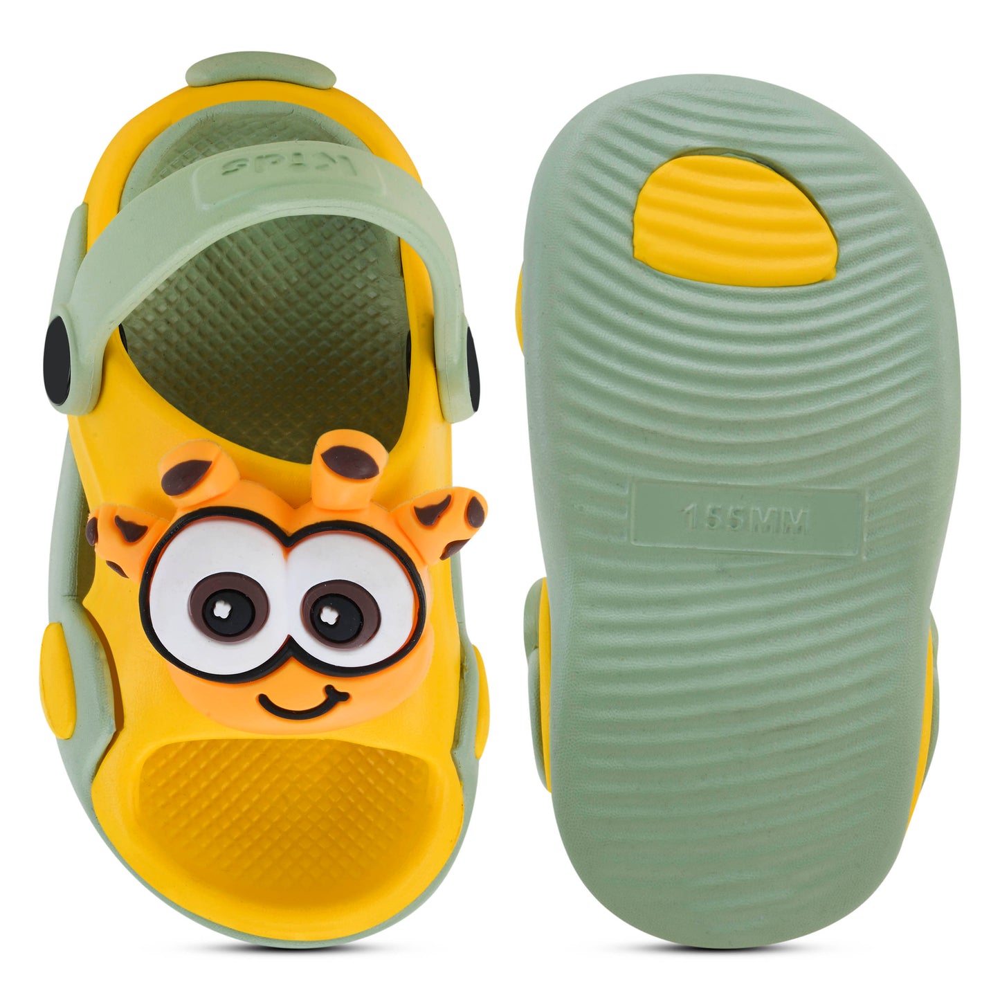 Shoelamb Mini Cartoon Clogs for Boys & Girls (18 Months–5 Years) | Lightweight EVA Slip-On Sandals