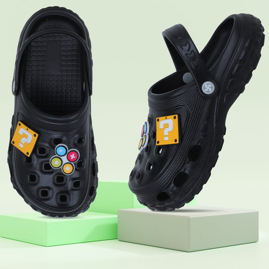 Clogs For Boys - Black