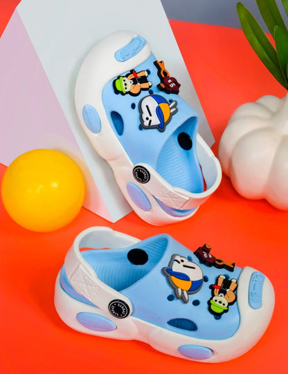 Shoelamb Mini Cartoon Clogs for Boys & Girls | Lightweight EVA Slip-On Sandals
