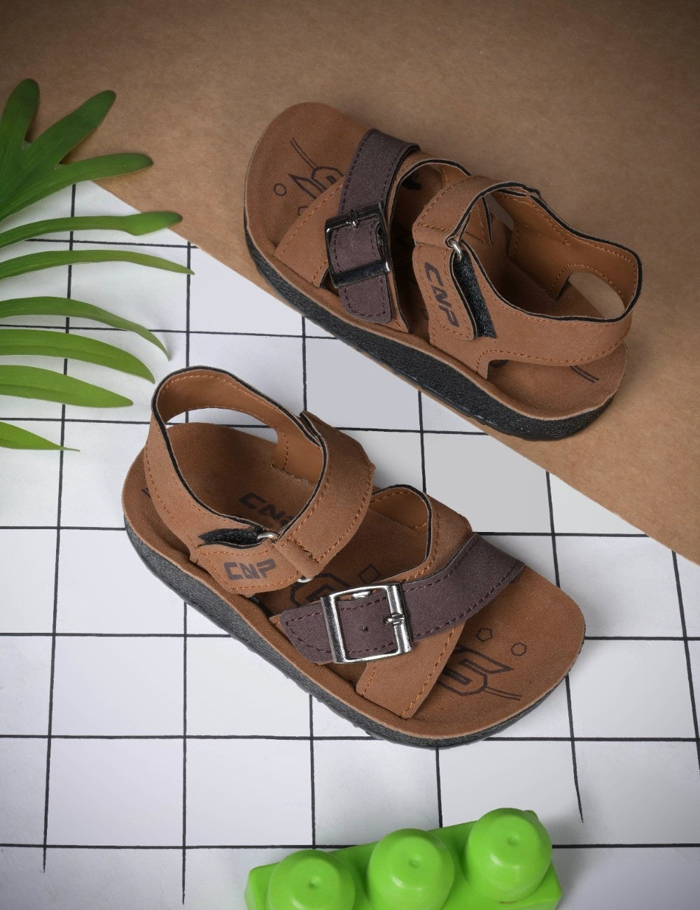 Shoelamb Mini Buckle Strap Comfort Sandals for Kids (2–6 Years)