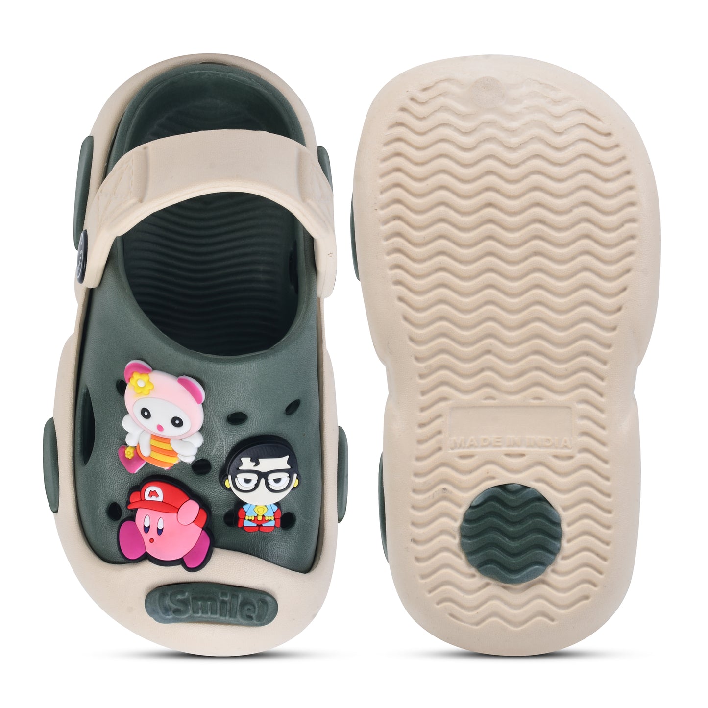 Shoelamb Mini Cartoon Clogs for Boys & Girls | Lightweight EVA Slip-On Sandals