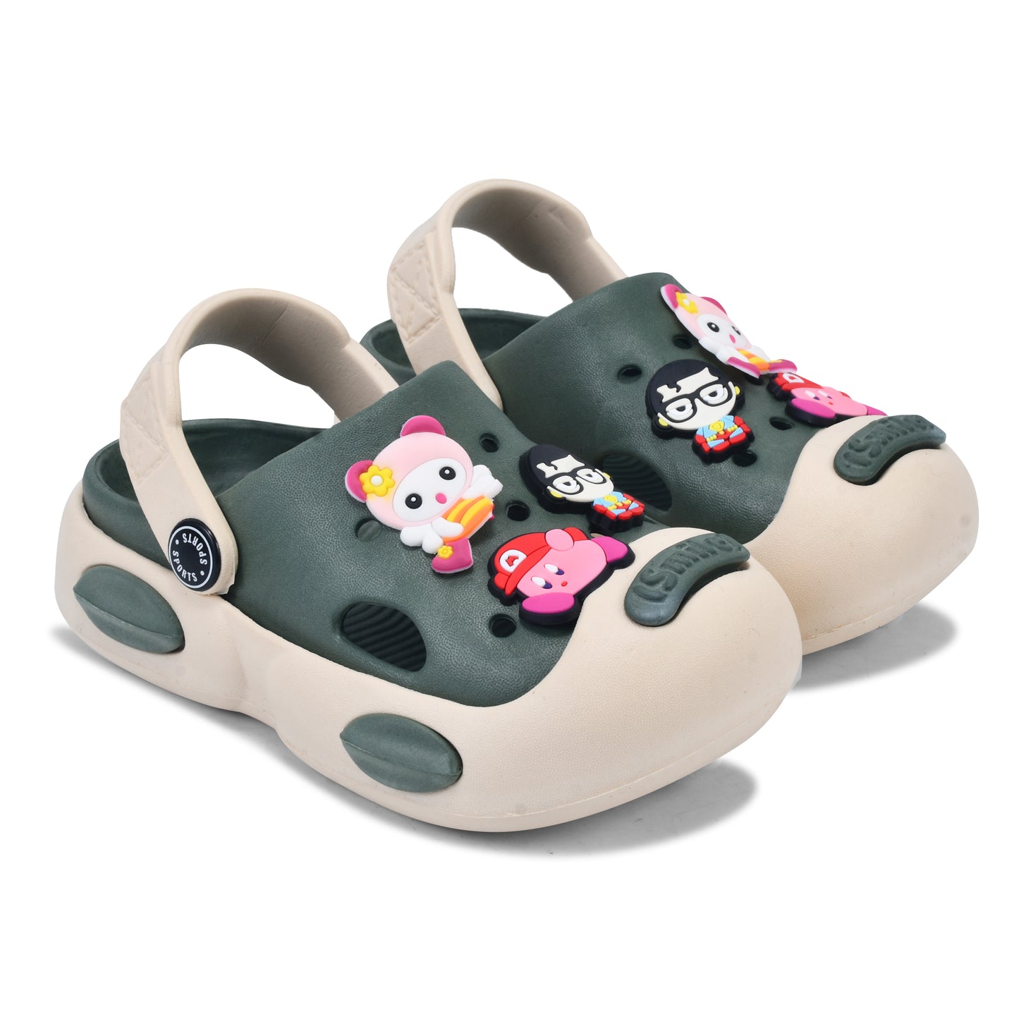 Shoelamb Mini Cartoon Clogs for Boys & Girls | Lightweight EVA Slip-On Sandals