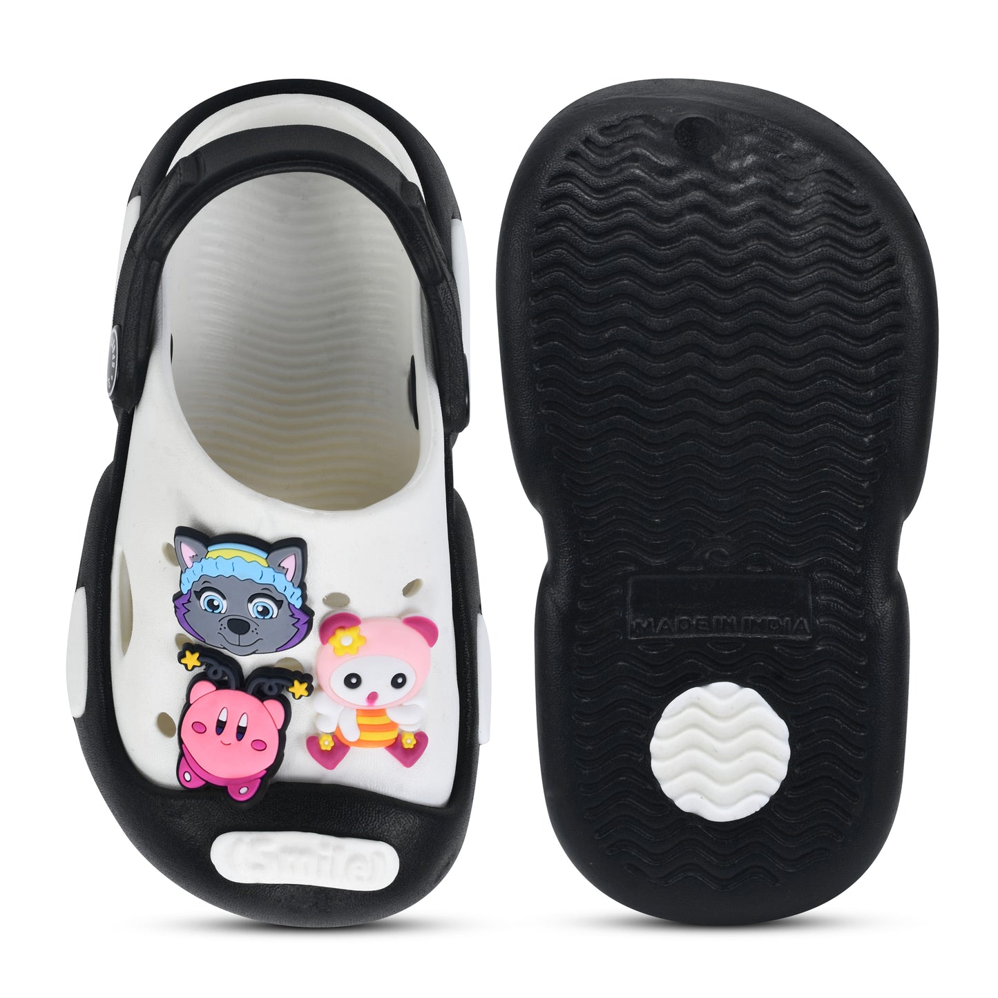 Shoelamb Mini Cartoon Clogs for Boys & Girls | Lightweight EVA Slip-On Sandals