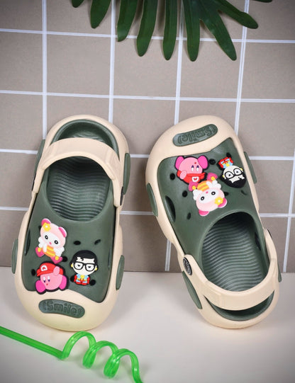 Shoelamb Mini Cartoon Clogs for Boys & Girls | Lightweight EVA Slip-On Sandals