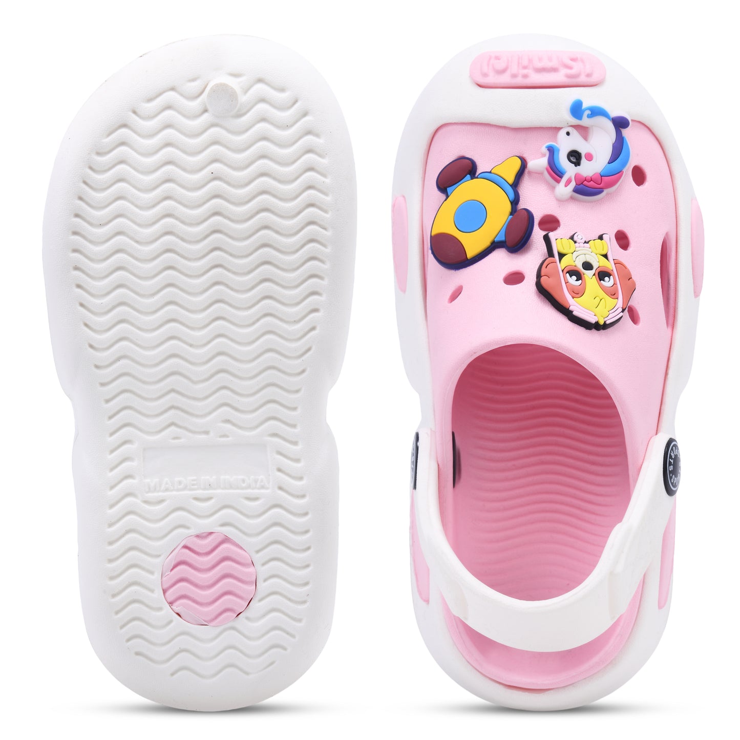 Shoelamb Mini Cartoon Clogs for Boys & Girls | Lightweight EVA Slip-On Sandals