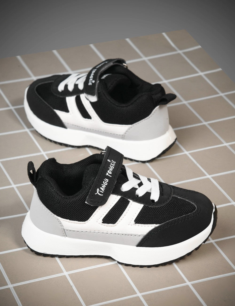 Shoelamb Mini Toddler Sneakers for Boys & Girls | Lightweight Velcro Casual Shoes