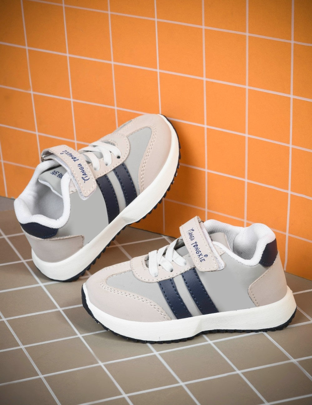 Shoelamb Mini Toddler Sneakers for Boys & Girls | Lightweight Velcro Casual Shoes
