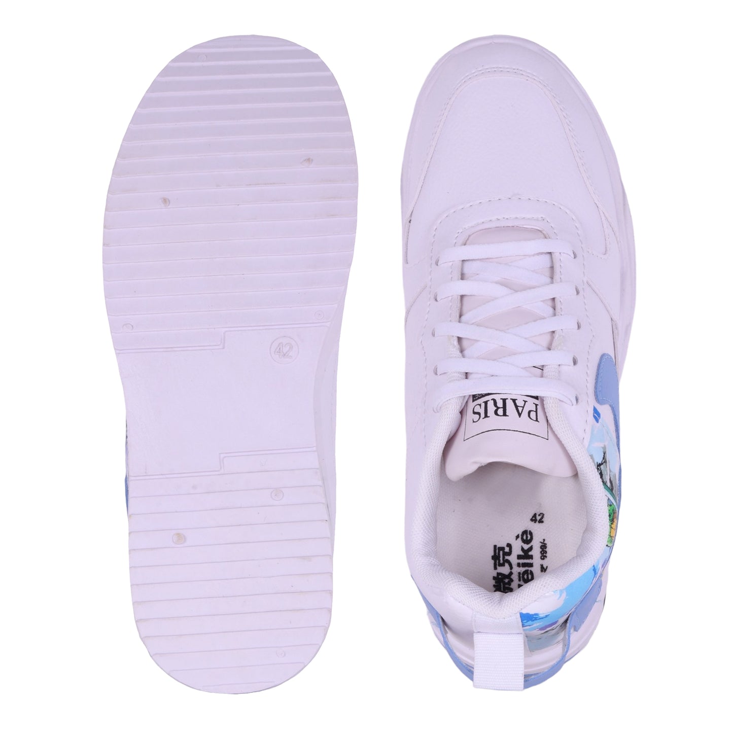 Men AIrlift Lace-Up White Sneaker