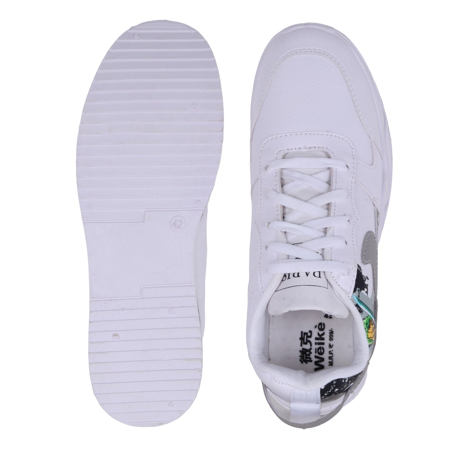 Men AIrlift Lace-Up White Sneaker